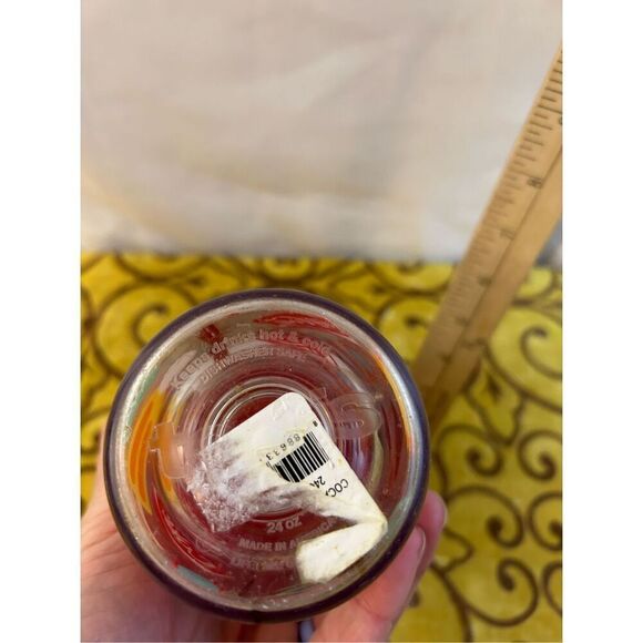 Tervis cup red Coke Cola Summer Time with lid 24 oz - Picture 3 of 3